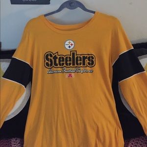 NWOT STEELERS LONG SLEEVE TOP